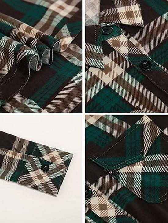 Женский приталенный топ в ретро-клетку с длинным рукавом, Осень/Зима 2026