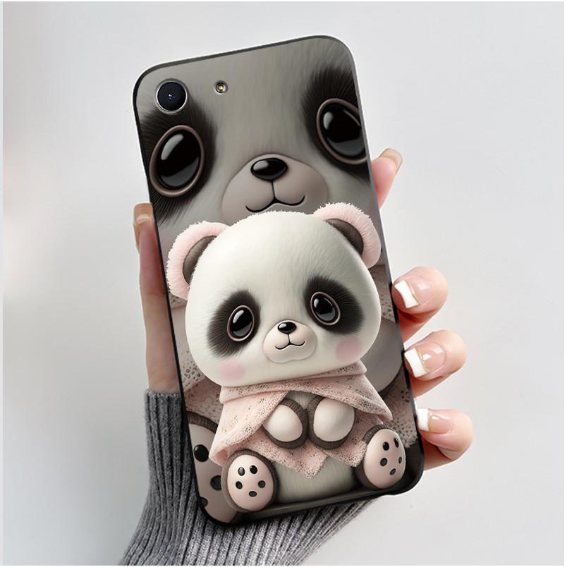 Case For sony Xperia XZ4 Compact Black Silicone Soft Case sony Xperia Ace 2019 Luxury Cute Love Rabbit Funny Cartoon Back Cover