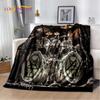 Drum Kit Music Instruments Soft Plush Blanket,Flannel Blanket Throw Blanket for Living Room Bedroom Bed Sofa Picnic Cover Kids