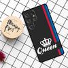Чехол для пары Король Королева Влюбленные для Samsung Galaxy S21 S22 S23 S24 S25 Ultra S9 S10 S25 Plus S25 FE S20 FE Чехол для телефона