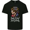 A Girl Who Loves Books Bookworm Reading Unisexs Light Cotton TShirt