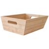 BAMBOO TRAY RECTANGULAR BOX WOODEN ORGANIZER BOX 23x16x7.5 cm