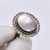 Mother OF Pearl Handmade Jewelry Ring 925 Sterling Silver Ring Perfect Gift For Anniversary
