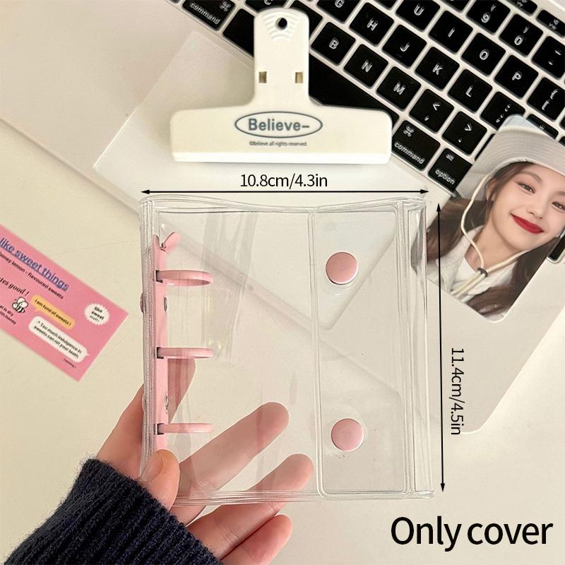 Binder Photo Album 3inch Kpop Photocard Holder Idol Card Collect Book Binding Machine Photocards Kpop Storage Albums Kpop Card