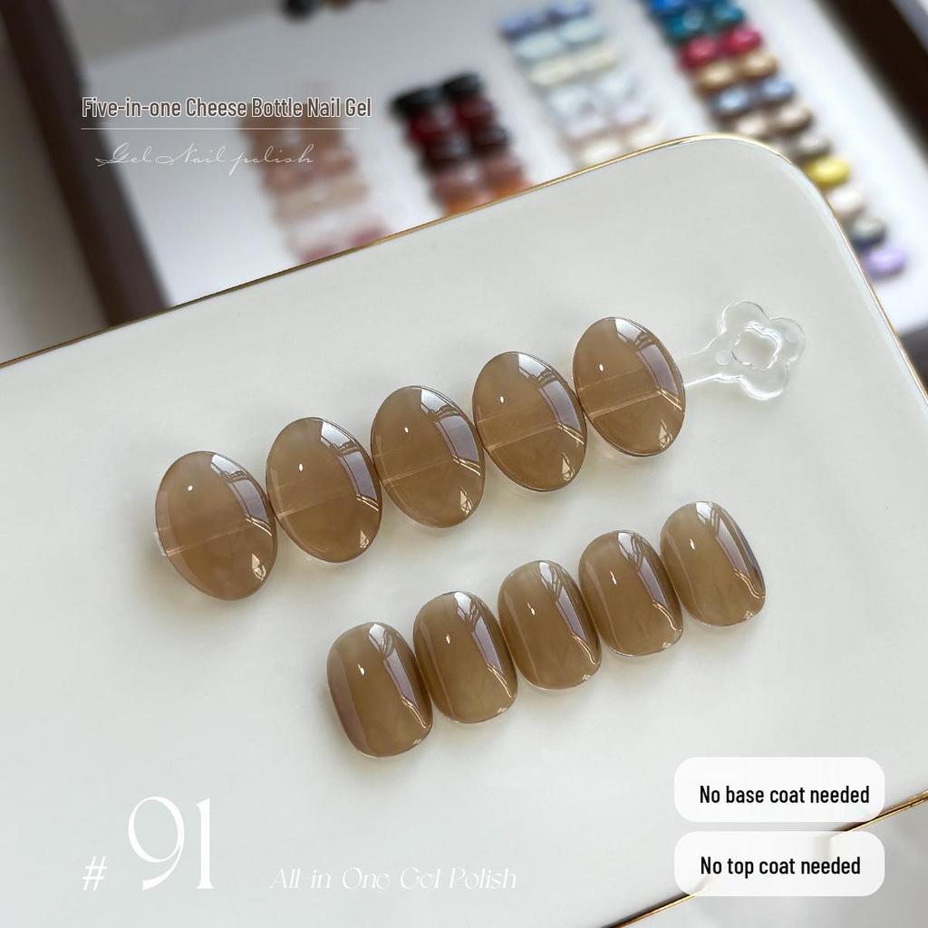 KaSi 2025 Autumn/Winter Sparkle Cat Eye Gel Polish - One-Step, Five-in-One Color for Nail Art
