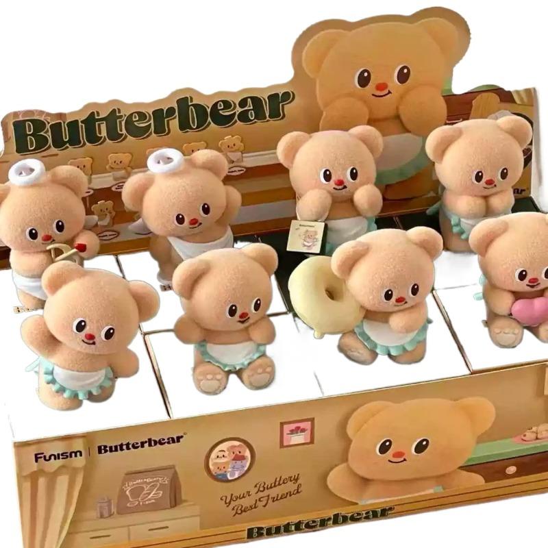 FUNISM Оригинальная слепая коробка ButterBear в рабочие дни Милые декоративные предметы Счастливая работа Полная любви Фигурки Мастера выпечки