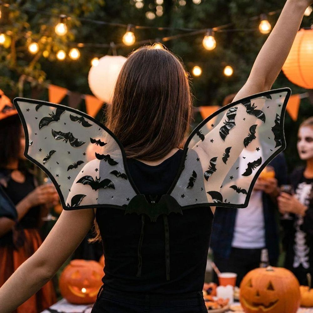 Folding Fairy Butterfly Wings Gothic Dark Style Costume Wings Festival Gift Kids Elf Wing Dress Up