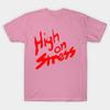 Футболка женская High On Stress Harajuku Print Kawaii футболка летняя с коротким рукавом женская футболка топ футболка