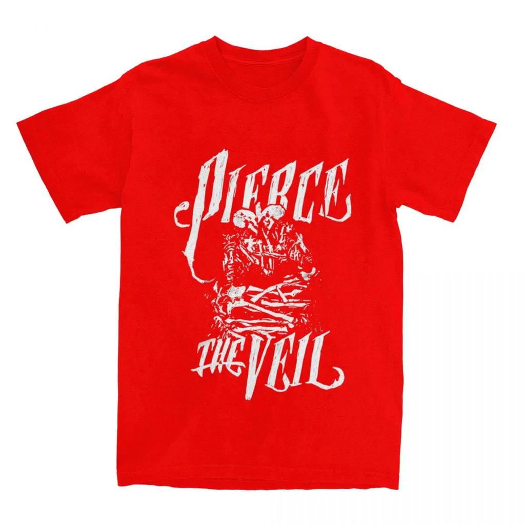 Футболка Rock Band Pierce The Veil Мерч Мужская Женская Графическая Футболка С Коротким Рукавом Одежда Большого Размера