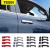 TESIN Car Exterior Door Handle Decoration Cover Protection Shell Trim Sticker Accessories For Dodge RAM 1500