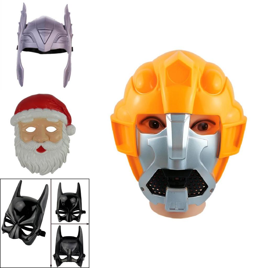 Пластиковая маска шлема Тора для взрослых унисекс для Хэллоуина, маскарадных вечеринок**