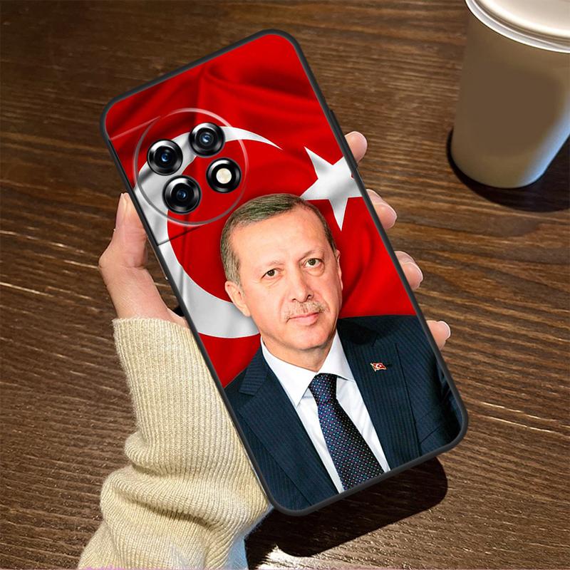 Turkey Recep Tayyip Erdogan Case For OnePlus 13T 10T 8T 10R 13R 15 R 13 12 11 9 10 Pro Nord CE 5 2 3 4 Lite N20 N30 Cover