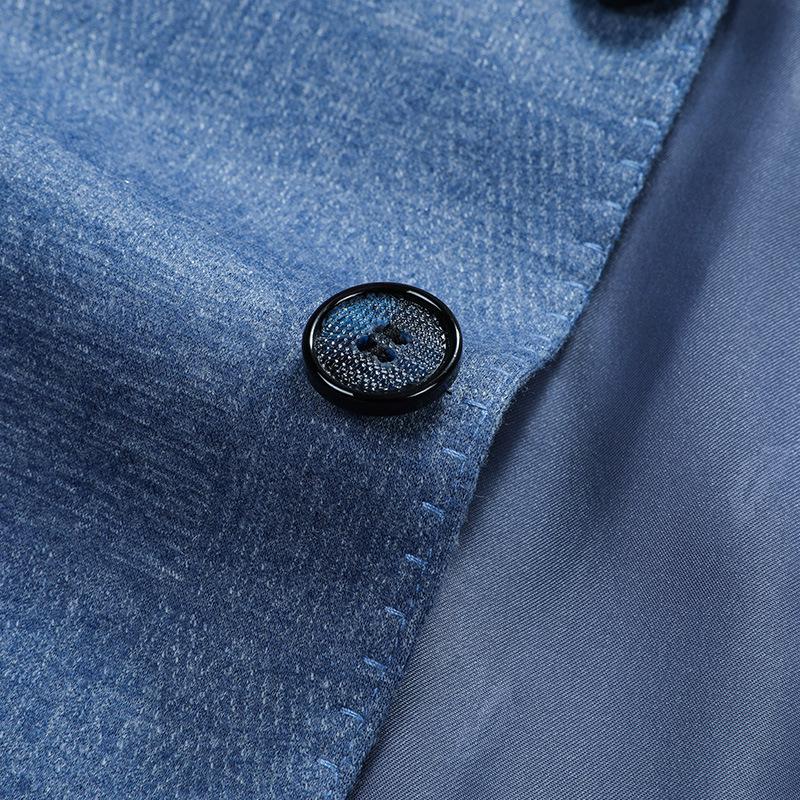 Повседневный костюм весна и осень новый эластичный мужской костюм корейской версии приталенный молодежный и среднего возраста модный маленький костюм