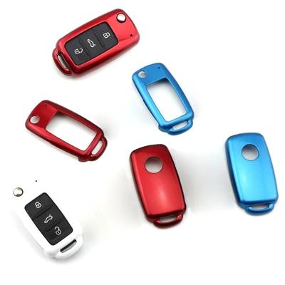 Чехол для ключа автомобиля из АБС-пластика для Volkswagen VW Polo Passat B5 Golf4 5 6 Jetta Tiguan Golf CrossFox Plus Eos Scirocco Beetle