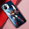 Чехол с аниме Manga Mazinger Z для Xiaomi Poco X3 NFC M3 Mi 11 Lite 5G 12X 11T 10T 12 Pro 9T Note 10 9, черный силиконовый чехол для телефона