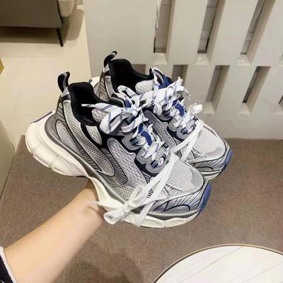 Весенние и осенние туфли для папы, кроссовки на платформе, повседневная обувь, ретро-обувь на шнуровке, модная женская обувь