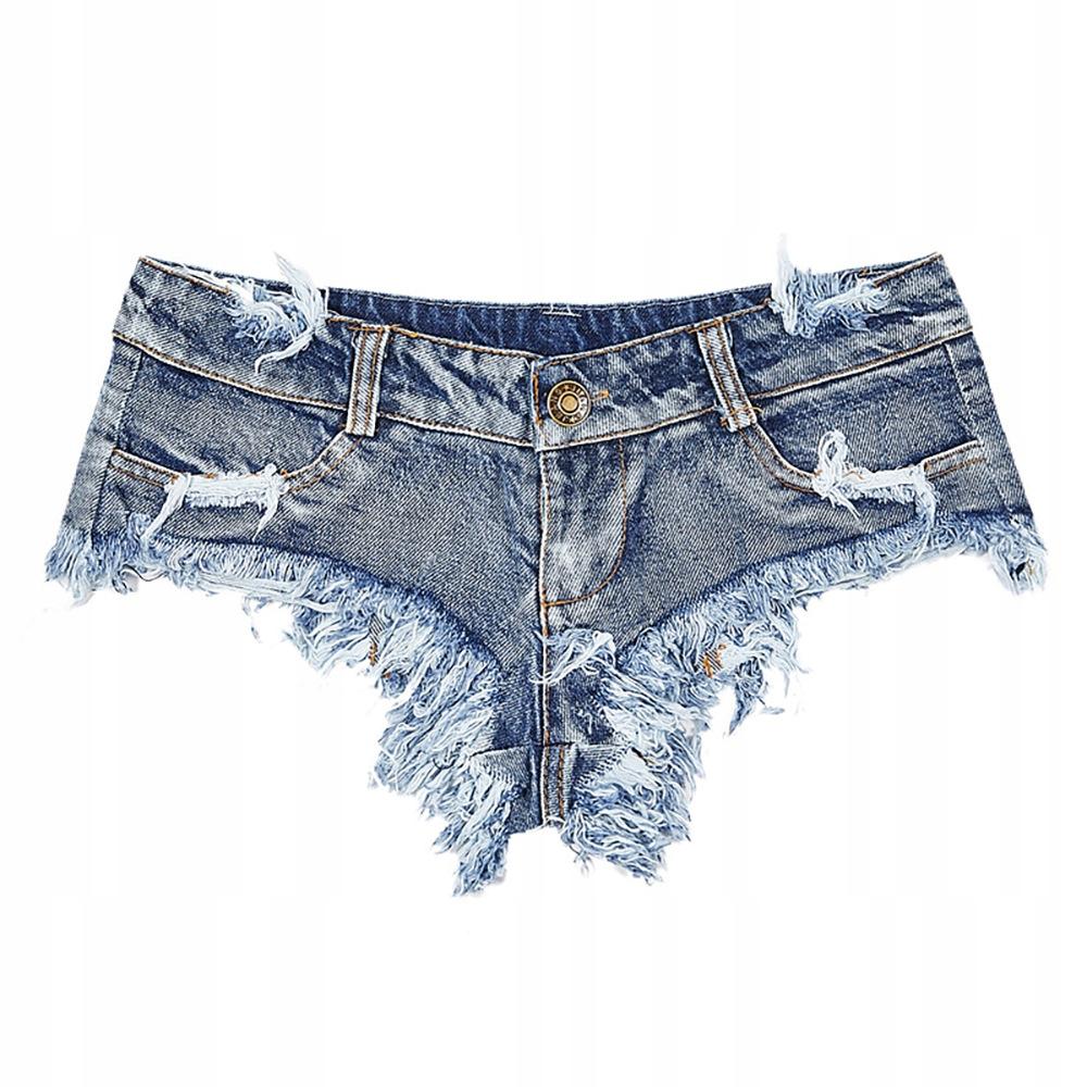 Women's Short Denim Shorts High Waist Shorts Skirtty Sexy Size S
