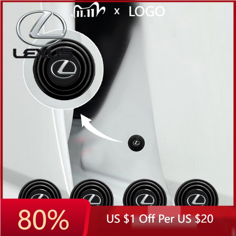 2026 Hot Interior Stickers Car Door Shock Absorber Cushion Shockproof Pad Car Accessories For Lexus RX 300 IS 250 300 GX 400 460