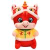 Auspicious lion dance horse doll Year of the Horse mascot zodiac plush toy Tang clothing horse cloth doll annual meeting gift