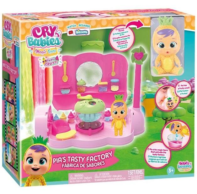 Кукла TM Toys Cry Babies Magic Tears Желейная фабрика Pia