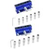 Woodworking Drill Jig Round Tube Drill Guide Professional Convenient Wood Post Drilling Holes Locator Self Centering Dowel Jig
