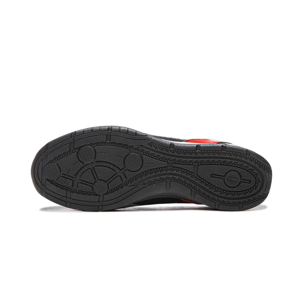 Li Ning Filin Racing Slip-On CNY Спортивные Удобные Износостойкие Амортизирующие Низкие Повседневные Туфли Мужские повседневные туфли Черный Серебристый AGLW059-1