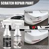 Scratch Repair Spray Black & White Portable Car Polishing Spray Multipurpose Scratch Repair Wax Scratch Remover Polishing Paint