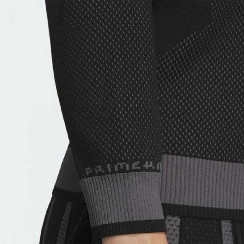 Adidas Golf 23 YearS Fw Women S Prime Knit Crewneck Long Sleeve Pullover Sweater Hz6039