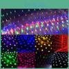Рождественская сетка-гирлянда с феями для рождественской вечеринки, уличная, 3м2м, 200 светодиодов, США/Европа