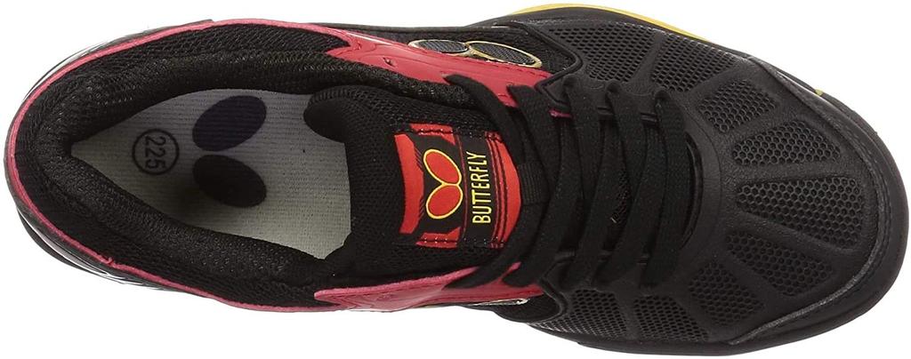 Настольный теннис Butterfly Resoline Размер 93620 Обувь, Refornes, Черный, 25.5см,