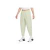 Solid Logo Woven Track Pants Women Bottoms Green Yellow HF6174-371