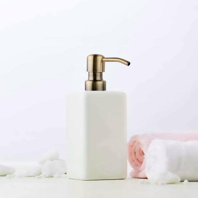 Metal Pump Head, Lotion Pump Head Stainless Steel Nozzle Multiple Colors, Convenient For Home Bathroom Free Ship