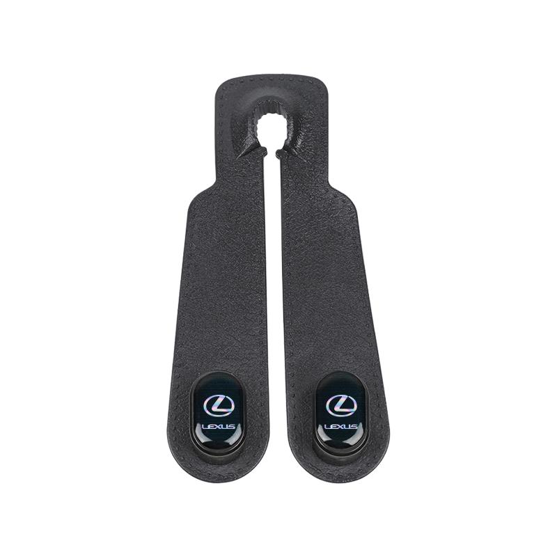 XBE2 Car Seat Backrest Rubber Hook Storage Tools Accessories For Lexus F SPORT ES RX NX LS UX LM LX GX LC RZ IS CT GS RC/Car keychain