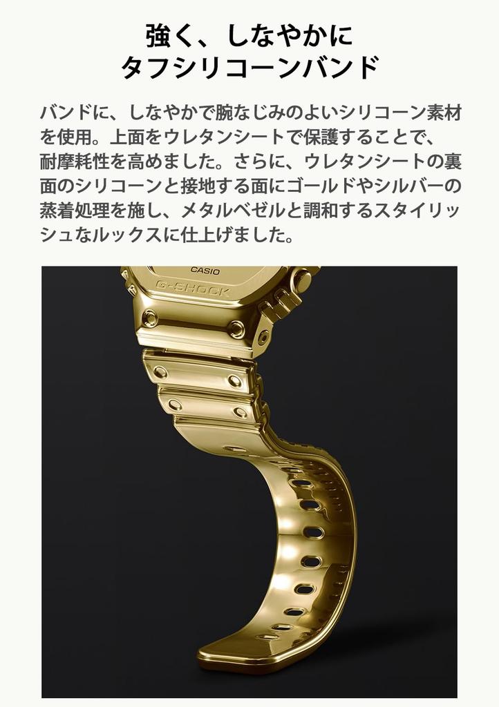 Часы Casio Fine Metallic Series Золотые G-Shock GM-5600YMG-9JF Мужские