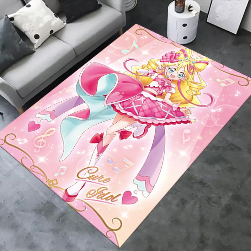 2025 New Pretty Cure Carpet Rug for Living Room Bedroom Home Sofa Decoration,Kids play Non-slip Floor Mat121