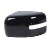 Side Mirror Cap Cover Black UV Protection Scratch Resistant Side Rearview Wing Mirror Cap for