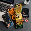 Cover for Samsung Galaxy A35 A36 A55 A26 A05 A06 A14 A50 A51 A53 A54 A12 A13 A23 Phone Case Sunflower Yellow Flower Butterfly