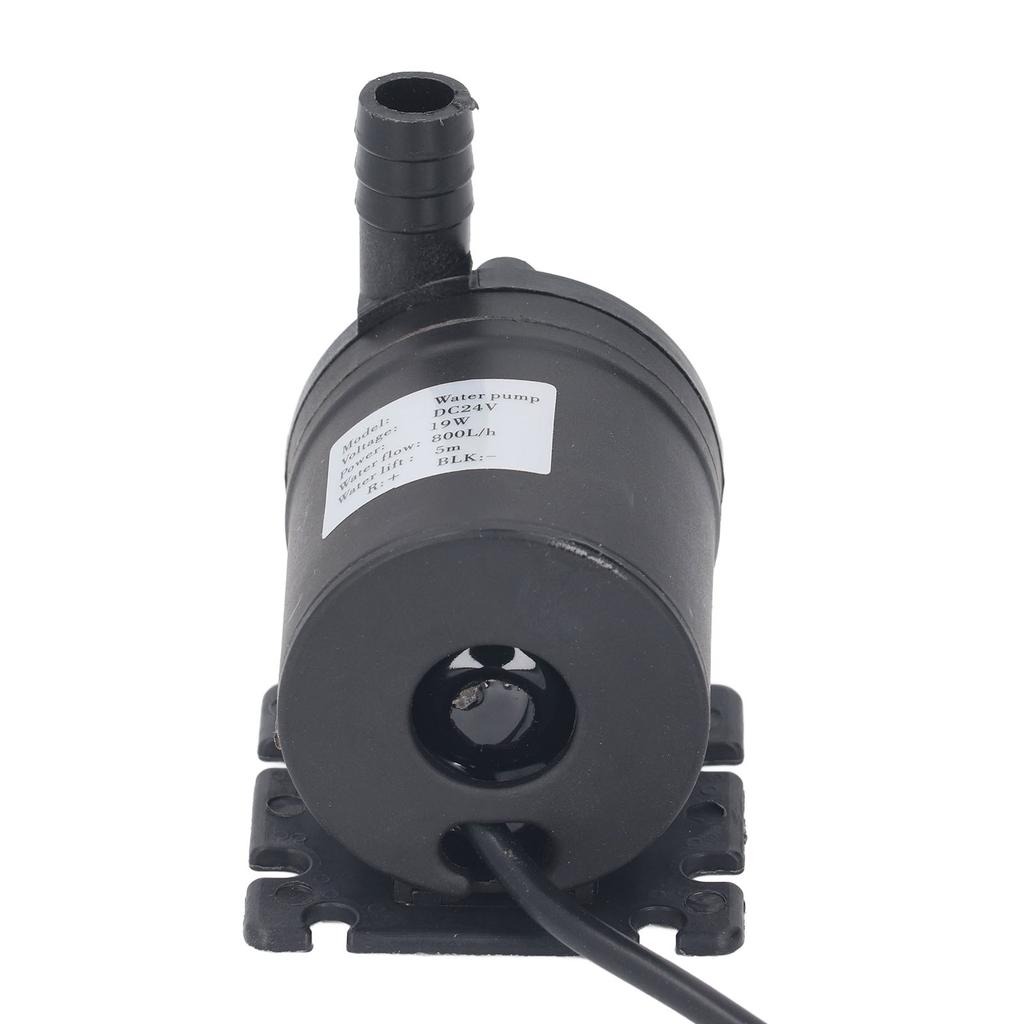 Submersible Pump 200GPH 800L/H Silent Water Pump for Fountain Pond Aquarium 5 Meter Lift DC24V