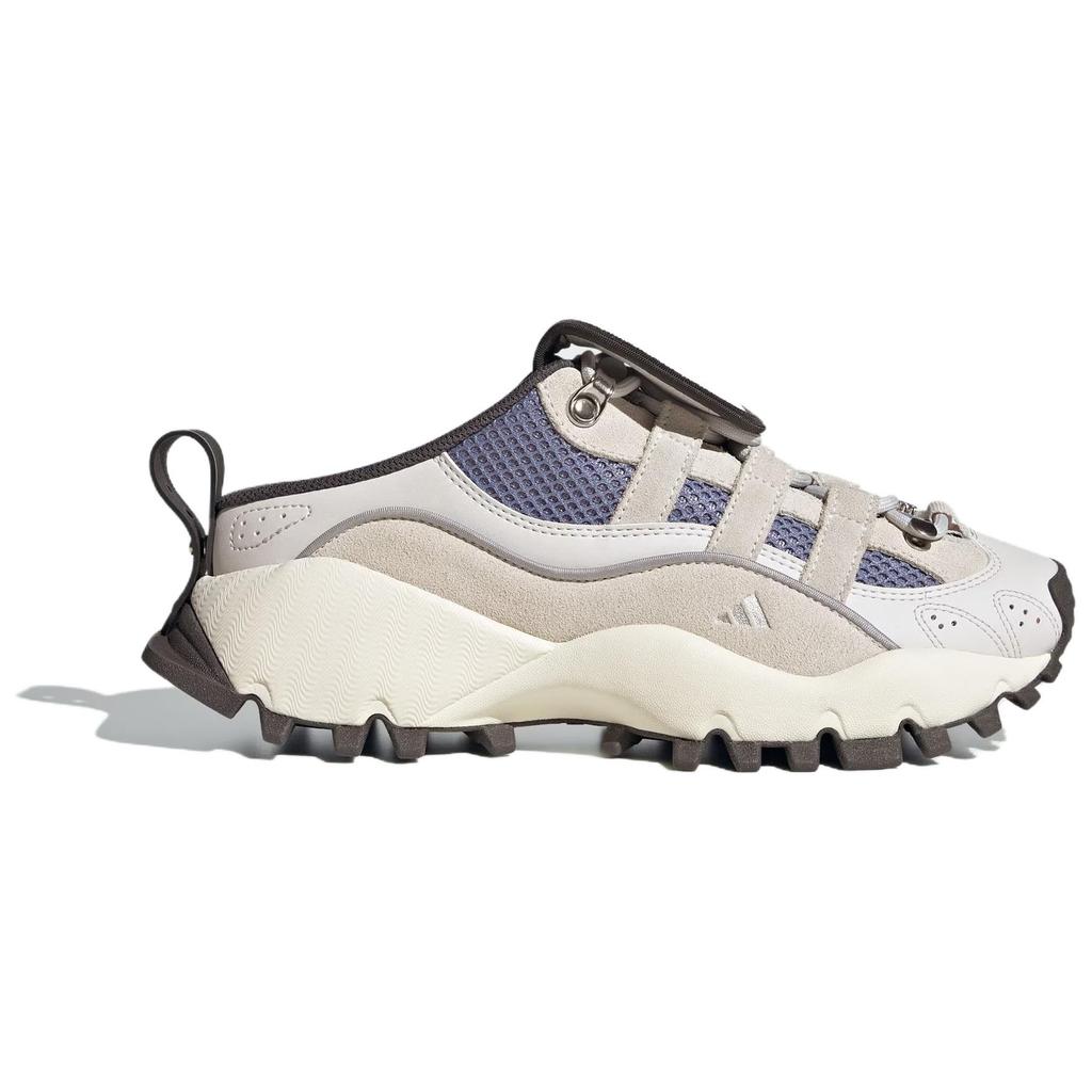 adidas Fos Seeulater Мюли Универсальные Удобные Прочные Низкие Повседневные Туфли Женские Повседневные Туфли Светло-серый KJ4042