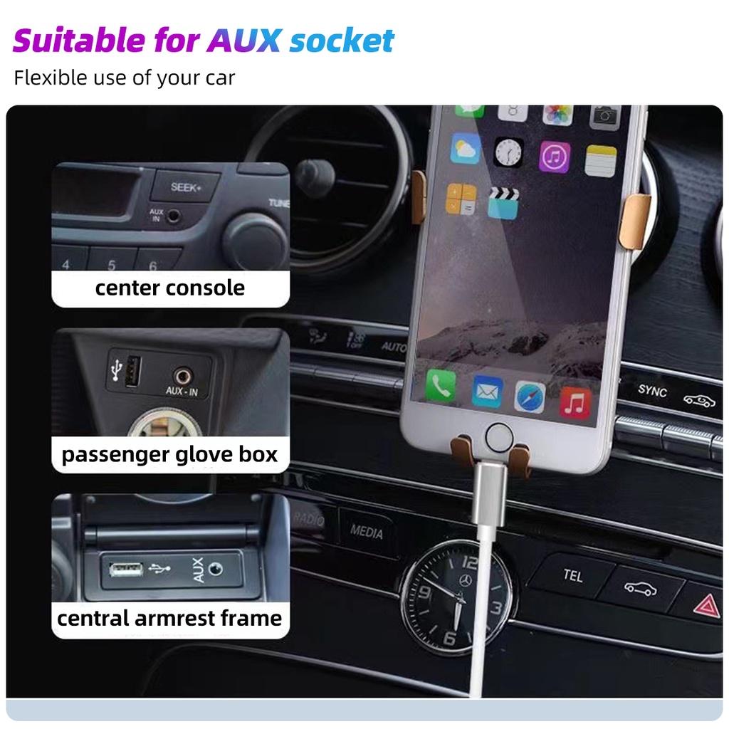 FONKEN 8 Pin To 3.5mm Jack AUX Cable Lightning To AUX Headphone Adapter Audio Extension Cable Connector Splitter For iPhone