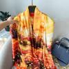 Elegant Ladies Air-conditioning Room Large Shawl Seaside Holiday Sunscreen Sarongs