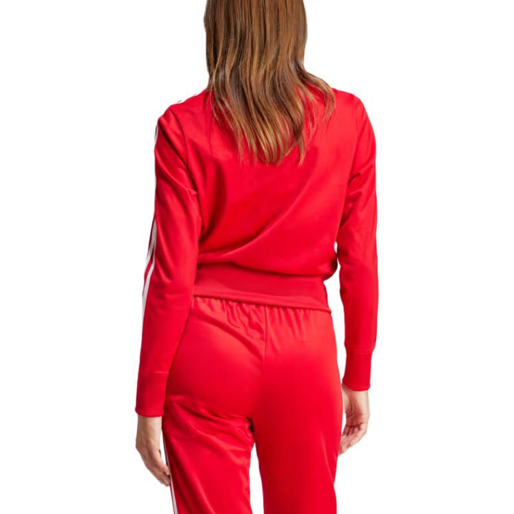 Adidas Женская олимпийка Adicolor Classics Firebird Better Scarlet Женская уличная одежда IR8079