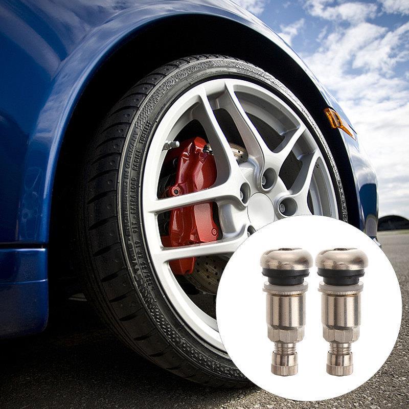 Tire Valve Stainless Steel Valves Stems Tire Valve Bolt-in Tyre Valves Stems High Pressure Car Stainless Steel Valves Stem Studs Valve Stems 1