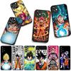 Cover for Apple iPhone 16 15 14 Plus 13 12 Mini 17 Pro Max + ProMax 16E Air 16+ 15+ Phone Case Dragons Gokus Balls Vegeta DBZ