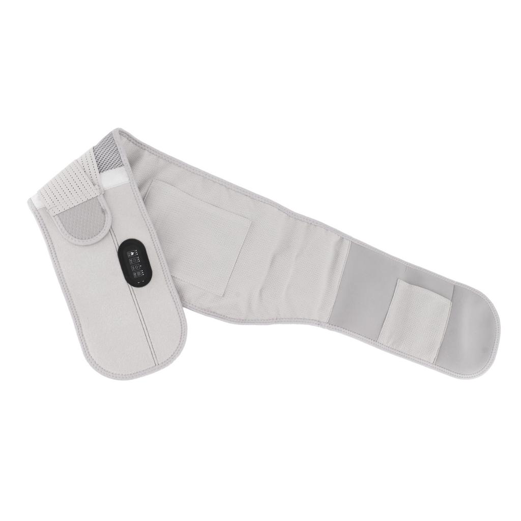 Electric Heat Waist Belt 3 Levels Adjustable Temperature Abdominal Vibration Massage Heating Belt