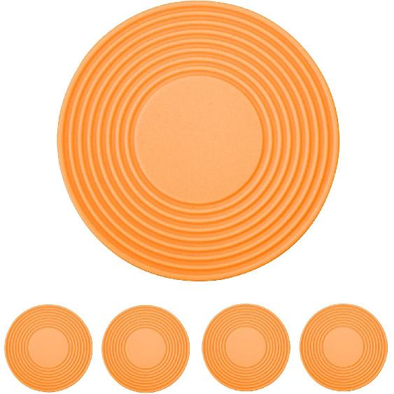 4PCS Coffee Mug Stacker, Cup Storage Accessories, Silicone Coaster, Kitchen Cabinets Expandable and Stackable Organizer,Save Space for Cupboard and