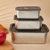 3/2/1/0,6 л нержавеющая сталь холодильник ящик для хранения продуктов с пластиковой крышкой готовить еду свежесть сохранение коробка пикник коробка