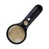 Magnifier 3X 45X Handheld Magnifying Glass with LED Light for Children Elderly People