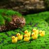 100pcs Mini Resin Duck Accessories Micro Ornaments