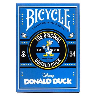 Tenyo Disney Bicycle Игральные карты Дональд Покерный размер x Возраст от 6 лет, Утка, (6.3см 8.8см),